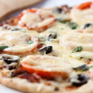 пицца с оливковым маслом